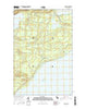 Deer Lake Michigan Current topographic map, 1:24000 scale, 7.5 X 7.5 Minute, Year 2017