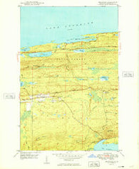 Delaware Michigan Historical topographic map, 1:24000 scale, 7.5 X 7.5 Minute, Year 1949