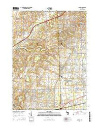 Denton Michigan Historical topographic map, 1:24000 scale, 7.5 X 7.5 Minute, Year 2014