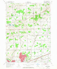 Denton Michigan Historical topographic map, 1:24000 scale, 7.5 X 7.5 Minute, Year 1953