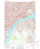 Detroit Michigan Historical topographic map, 1:24000 scale, 7.5 X 7.5 Minute, Year 1968