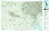 Detroit Michigan Historical topographic map, 1:100000 scale, 30 X 60 Minute, Year 1989