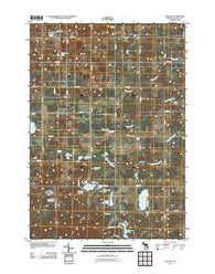 Dighton Michigan Historical topographic map, 1:24000 scale, 7.5 X 7.5 Minute, Year 2011