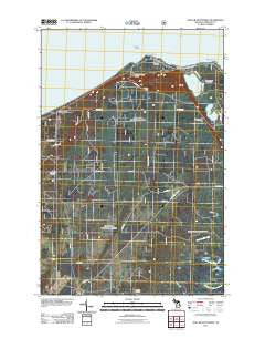 Dollar Settlement Michigan Historical topographic map, 1:24000 scale, 7.5 X 7.5 Minute, Year 2011