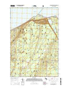 Dollar Settlement Michigan Historical topographic map, 1:24000 scale, 7.5 X 7.5 Minute, Year 2014
