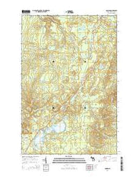 Donken Michigan Historical topographic map, 1:24000 scale, 7.5 X 7.5 Minute, Year 2014