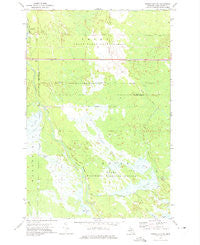 Driggs Lake SE Michigan Historical topographic map, 1:24000 scale, 7.5 X 7.5 Minute, Year 1972