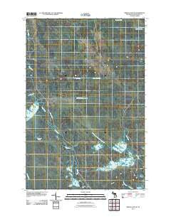 Driggs Lake SE Michigan Historical topographic map, 1:24000 scale, 7.5 X 7.5 Minute, Year 2011