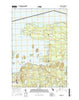 Drummond Michigan Current topographic map, 1:24000 scale, 7.5 X 7.5 Minute, Year 2016