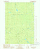 Drummond Lake Michigan Historical topographic map, 1:24000 scale, 7.5 X 7.5 Minute, Year 1985