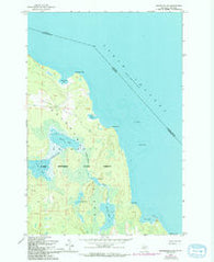 Drummond SE Michigan Historical topographic map, 1:24000 scale, 7.5 X 7.5 Minute, Year 1964