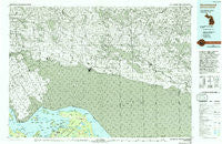 Drummond Michigan Historical topographic map, 1:100000 scale, 30 X 60 Minute, Year 1984