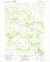 Eagle Michigan Historical topographic map, 1:24000 scale, 7.5 X 7.5 Minute, Year 1978