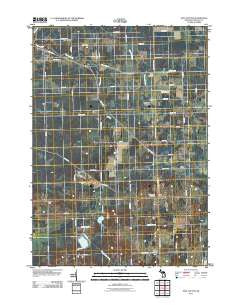 East Dayton Michigan Historical topographic map, 1:24000 scale, 7.5 X 7.5 Minute, Year 2011