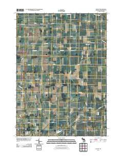 Easton Michigan Historical topographic map, 1:24000 scale, 7.5 X 7.5 Minute, Year 2011