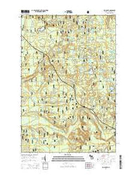 Echo Lake Michigan Historical topographic map, 1:24000 scale, 7.5 X 7.5 Minute, Year 2014