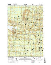Eckerman Michigan Current topographic map, 1:24000 scale, 7.5 X 7.5 Minute, Year 2017