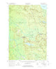 Eckerman Michigan Historical topographic map, 1:62500 scale, 15 X 15 Minute, Year 1951