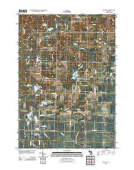 Edwards Michigan Historical topographic map, 1:24000 scale, 7.5 X 7.5 Minute, Year 2011