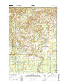 Edwards Michigan Historical topographic map, 1:24000 scale, 7.5 X 7.5 Minute, Year 2014