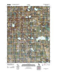 Edwardsburg Michigan Historical topographic map, 1:24000 scale, 7.5 X 7.5 Minute, Year 2011