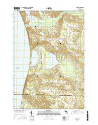 Elberta Michigan Current topographic map, 1:24000 scale, 7.5 X 7.5 Minute, Year 2017