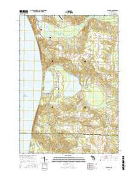 Elberta Michigan Current topographic map, 1:24000 scale, 7.5 X 7.5 Minute, Year 2017