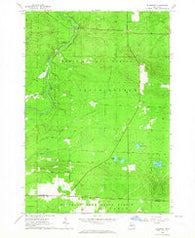 Eldorado Michigan Historical topographic map, 1:24000 scale, 7.5 X 7.5 Minute, Year 1963