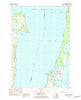 Elk Rapids Michigan Historical topographic map, 1:25000 scale, 7.5 X 7.5 Minute, Year 1983