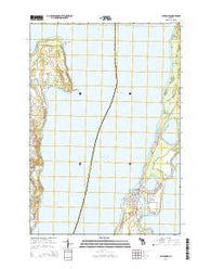 Elk Rapids Michigan Historical topographic map, 1:24000 scale, 7.5 X 7.5 Minute, Year 2014
