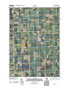 Elkton Michigan Historical topographic map, 1:24000 scale, 7.5 X 7.5 Minute, Year 2011