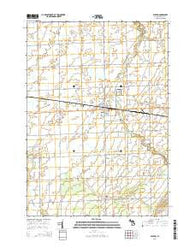Elkton Michigan Historical topographic map, 1:24000 scale, 7.5 X 7.5 Minute, Year 2014