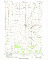 Elkton Michigan Historical topographic map, 1:24000 scale, 7.5 X 7.5 Minute, Year 1970