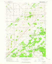 Ellington Michigan Historical topographic map, 1:24000 scale, 7.5 X 7.5 Minute, Year 1963