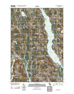 Ellsworth Michigan Historical topographic map, 1:24000 scale, 7.5 X 7.5 Minute, Year 2011