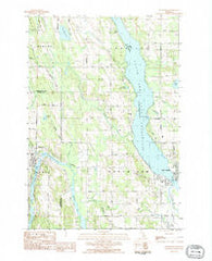 Ellsworth Michigan Historical topographic map, 1:25000 scale, 7.5 X 7.5 Minute, Year 1983