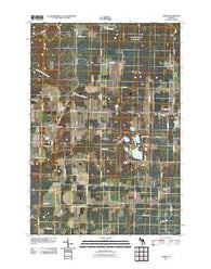 Elmira Michigan Historical topographic map, 1:24000 scale, 7.5 X 7.5 Minute, Year 2011