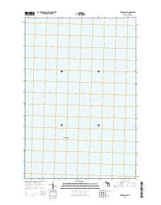 Emerson OE E Michigan Historical topographic map, 1:24000 scale, 7.5 X 7.5 Minute, Year 2014