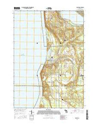 Empire Michigan Current topographic map, 1:24000 scale, 7.5 X 7.5 Minute, Year 2017