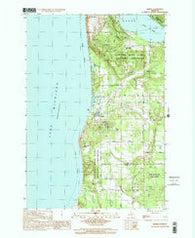 Empire Michigan Historical topographic map, 1:24000 scale, 7.5 X 7.5 Minute, Year 1998
