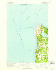 Empire Michigan Historical topographic map, 1:62500 scale, 15 X 15 Minute, Year 1957