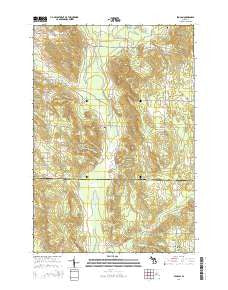 Epsilon Michigan Historical topographic map, 1:24000 scale, 7.5 X 7.5 Minute, Year 2014