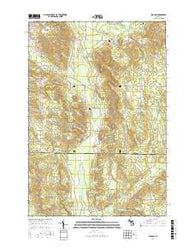 Epsilon Michigan Current topographic map, 1:24000 scale, 7.5 X 7.5 Minute, Year 2017