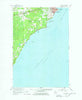 Escanaba Michigan Historical topographic map, 1:62500 scale, 15 X 15 Minute, Year 1958