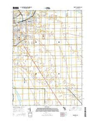 Essexville Michigan Historical topographic map, 1:24000 scale, 7.5 X 7.5 Minute, Year 2014