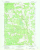 Estey Michigan Historical topographic map, 1:24000 scale, 7.5 X 7.5 Minute, Year 1969
