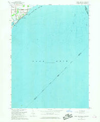 Estral Beach Michigan Historical topographic map, 1:24000 scale, 7.5 X 7.5 Minute, Year 1967