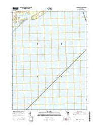 Estral Beach Michigan Historical topographic map, 1:24000 scale, 7.5 X 7.5 Minute, Year 2014