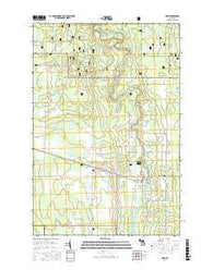 Ewen Michigan Current topographic map, 1:24000 scale, 7.5 X 7.5 Minute, Year 2017