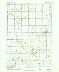 Fairgrove Michigan Historical topographic map, 1:24000 scale, 7.5 X 7.5 Minute, Year 1963
